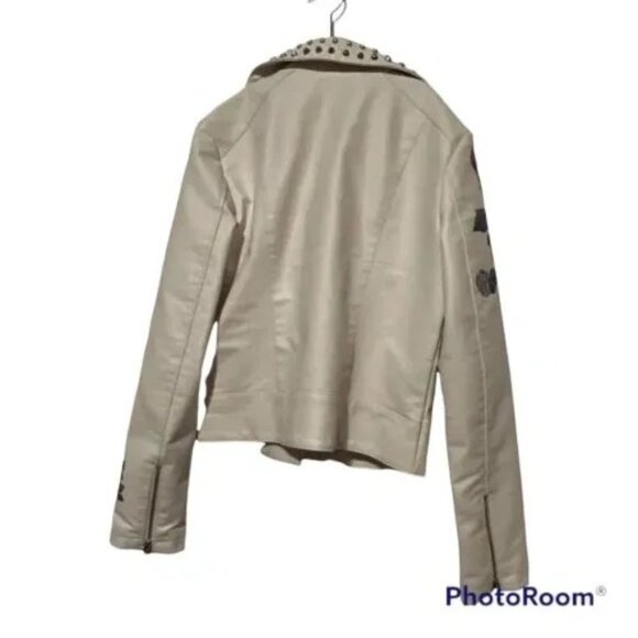 Forever 21 Premium Label Rose Rhinestone Jacket Small - Picture 2 of 11